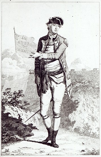 An Appeal to Heaven'', a portrait of General Lee von English School