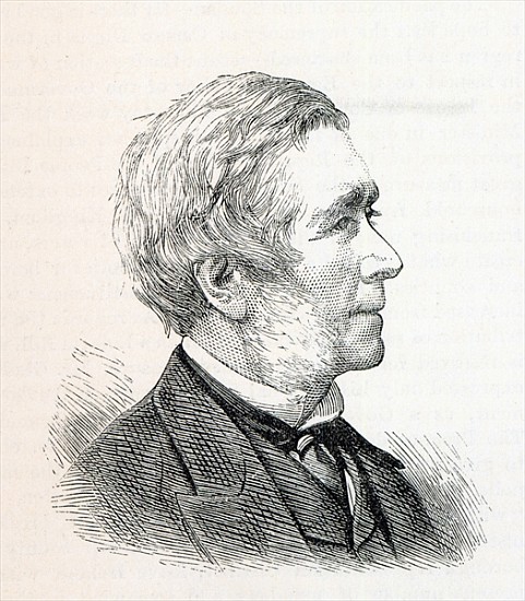 Dr. John Hullah, illustration from ''The Illustrated London News'', March 1884 von English School
