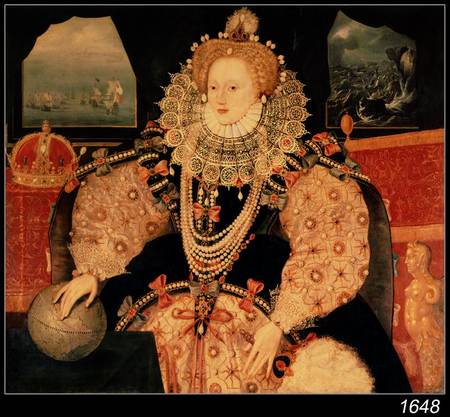 Elizabeth I, Armada portrait von English School
