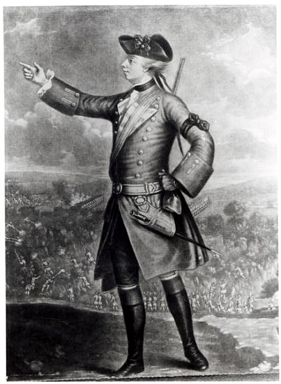 General James Wolfe (1727-59) von English School