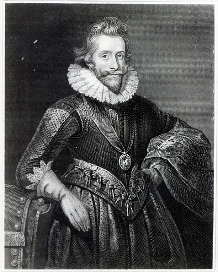 Henry Wriothesley (1573-1624), from ''Lodge''s British Portraits'' von English School