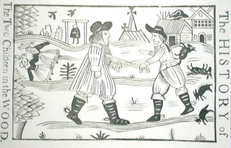 The History of the Two Children in the Wood, from a collection of chapbooks on esoterica von English School