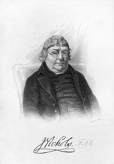 John Nichols; engraved by Woolnoth von English School