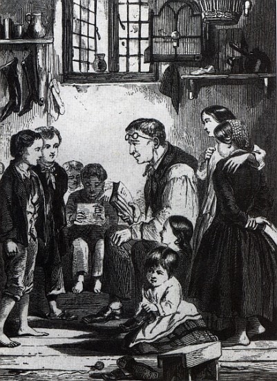 John Pounds teaching children in his home von English School