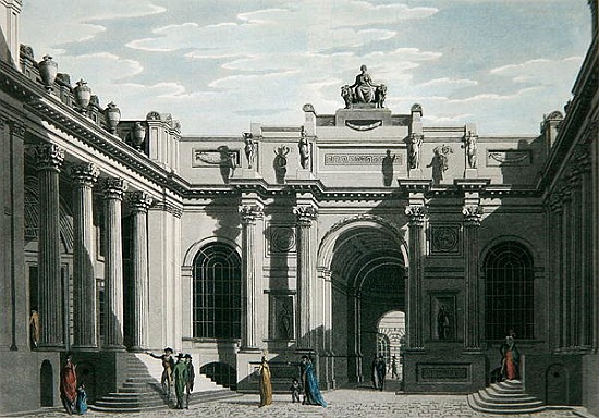 Lothbury Court, Bank of England 1801 von English School