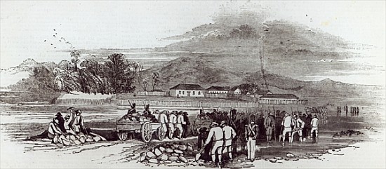 Norfolk Island, from ''The Illustrated London News'', 12th June 1847 von English School