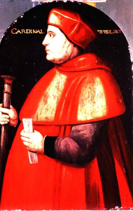 Portrait of Cardinal Thomas Wolsey (c.1475-1530) von English School