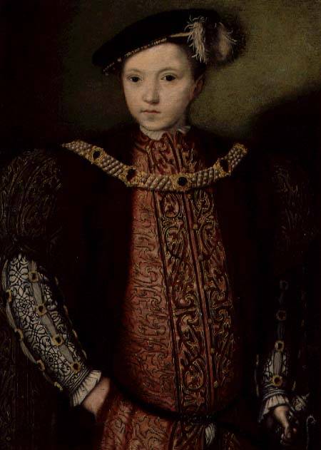 Portrait of King Edward VI (1537-53) 16th century von English School