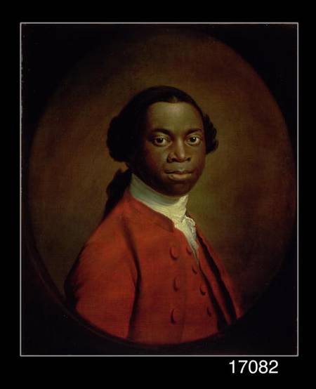 Portrait of a Man, Olaudah Equiano von English School
