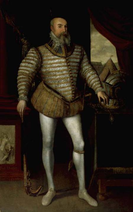 Portrait of Robert Dudley, Earl of Leicester (c.1532-88) von English School