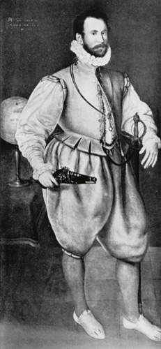 Portrait of Sir Martin Frobisher (c.1535-94) von English School