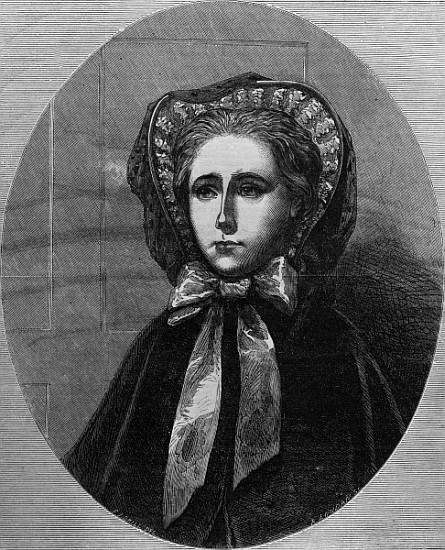 The Hon. Mrs Yelverton, 1861 (newsprint) von English School