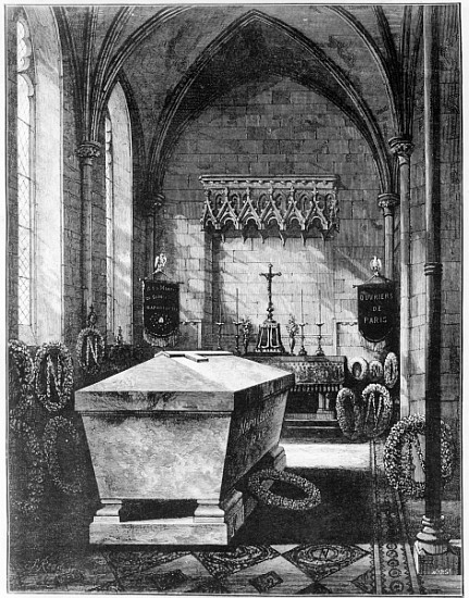 The Mortuary Chapel at St. Mary''s Church, Chislehurst, holding the tomb of Emperor Napoleon III and von English School