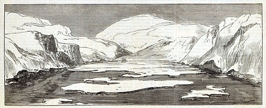 The North Pole Expedition: Discovery Bay, from ''The Illustrated London News'' von English School