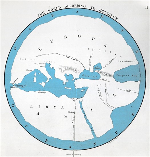 The world according to Hecataeus, published John Murray von English School