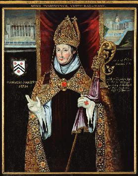 Portrait of William of Wykeham  1325-1404