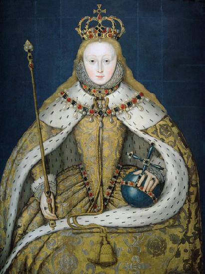 Queen Elizabeth I in Coronation Robes c.1559