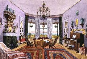 The Drawing Room, Woodford Cottage, Gibraltar 1879-83