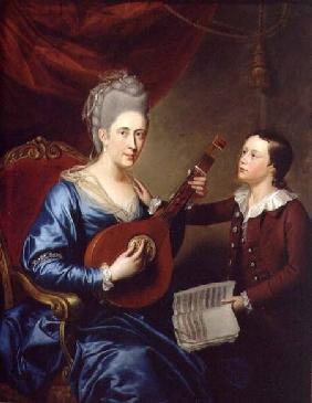 Mrs. Joseph Bird with her Son c.1760