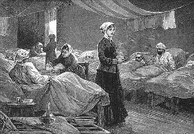 Miss Nightingale in the Barrack Hospital at Scutari, c.1880