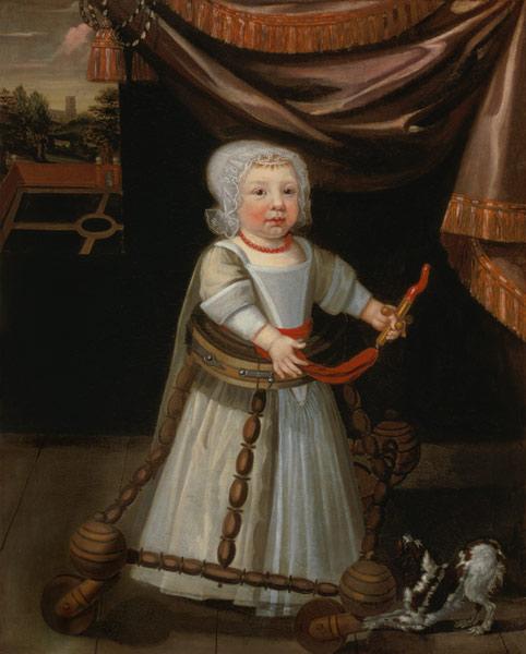 Portrait of a Boy with a Coral Rattle c.1650-60