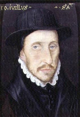 Portrait of John Jewell (1522-71) Fellow of Corpus Christi College, Oxford and Bishop of Salisbury
