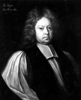 Portrait of Thomas Sprat (1635-1713), Bishop of Rochester and Dean of Westminster Dec 1683