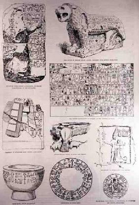 Specimens of the Hittite Inscriptions, from 'The Illustrated London News' 26th March