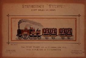 Stephenson's 'Triumph', woven for the York Exhibition 1879