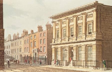 The London Commercial Sale Rooms, from ''R.Ackermann''s Repository of Arts'' 1813