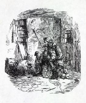 The Home of the Rick-Burner, illustration from ''Punch''