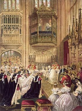 The Marriage of Edward VII (1841-1910) Prince of Wales to Princess Alexandra (1844-1925) of Denmark,