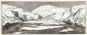 The North Pole Expedition: Discovery Bay, from ''The Illustrated London News''