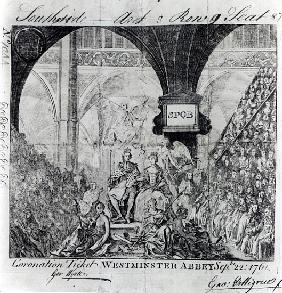 Ticket for the Coronation of George III at Westminster Abbey, September 22nd 1761