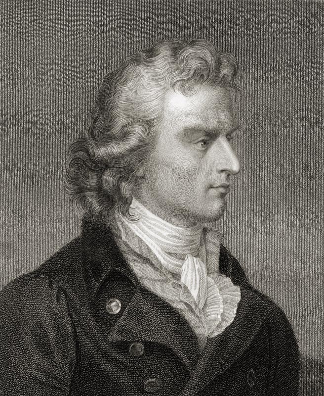 Friedrich (Johann Christoph) von Schiller (1759-1805) from 'Gallery of Portraits', published in 1833 von English School, (19th century)