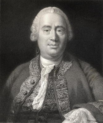David Hume (1711-76) (engraving) von English School, (19th century)