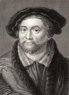 Martin Luther (1483-1546) (engraving) von English School, (19th century)
