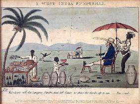 A West India Sportsman, published by William Holland, 1807 (etching, engraving and aquatint) 19th