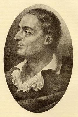 Denis Diderot (1713-84) (engraving)
