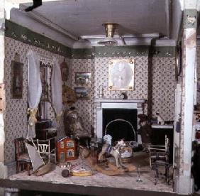 Nursery with toys from 'Miss Miles' House', 1890 (mixed media) 1793