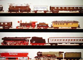 Selection of model trains 1897