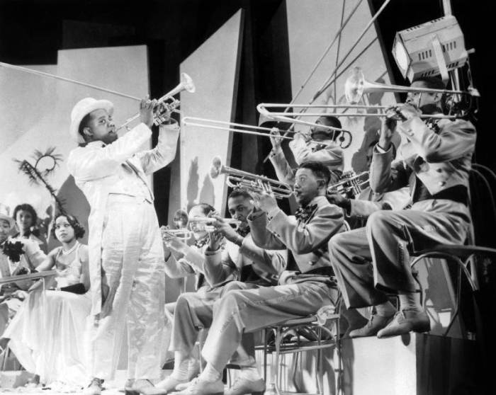Dr. Rhythm de FrankTuttle avec Louis Armstrong von English Celebrities Photographer