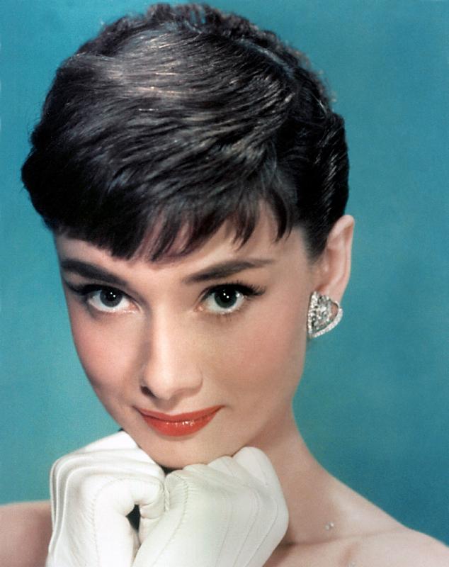 Portrait of the American Actress Audrey Hepburn, photo for promotion of film Sabrina von English Celebrities Photographer