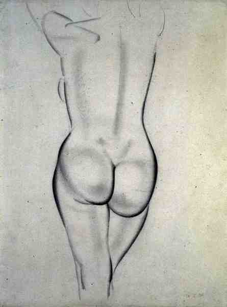 The Nude, 1936 (pencil on paper)  von Eric Gill