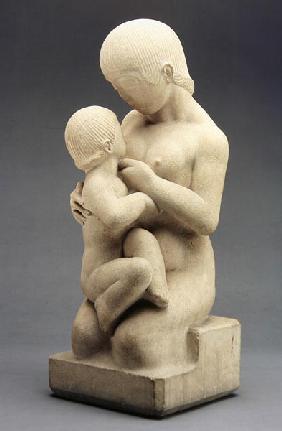 Madonna and Child, 1913 (Bath stone) 