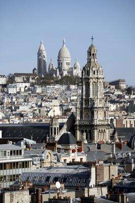Montmartre - Sacré Coeur von Erich Teister