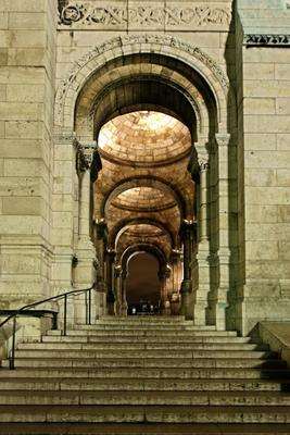 Montmartre - Eingang zur Sacré Coeur