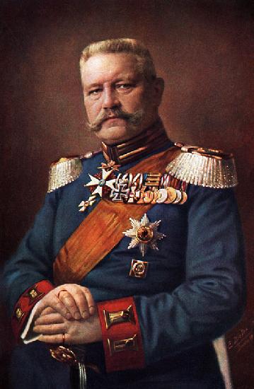 Paul von Hindenburg 1915