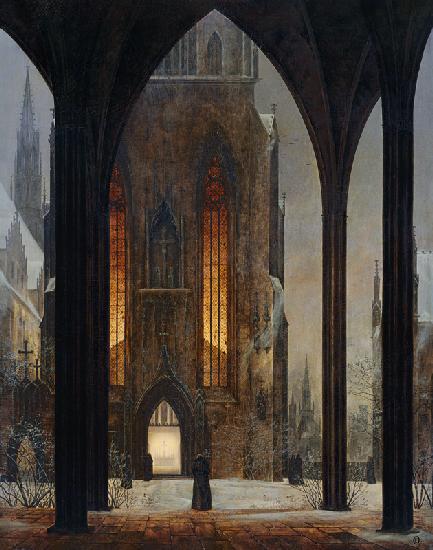 Dom im Winter 1821