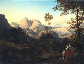 Roemische Gebirgslandschaft 1827